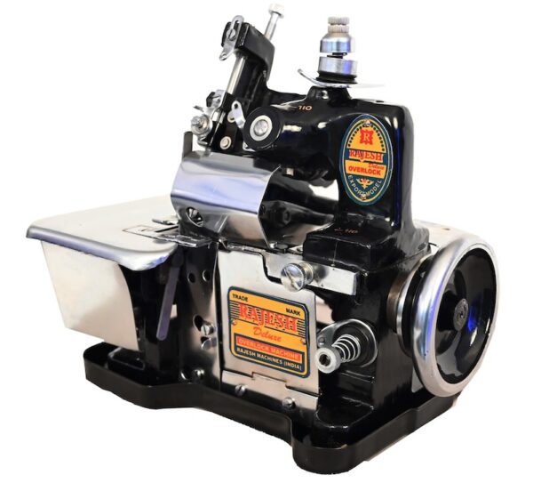 राजेश ओव्हरलॉक स्टील पार्टस सोबत (rajesh overlock with steel part)