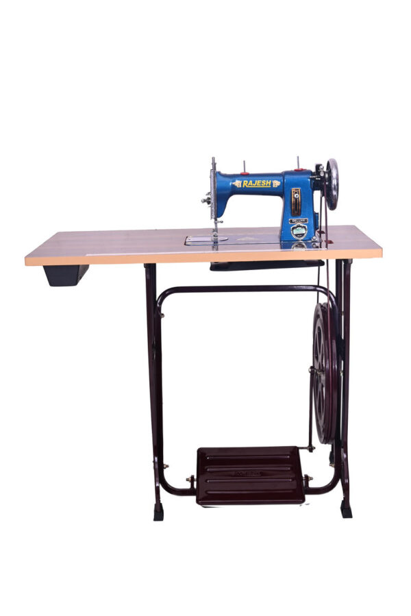 rajesh sv classic deluxe (blue) with sv table & sv classic sheet metal stand